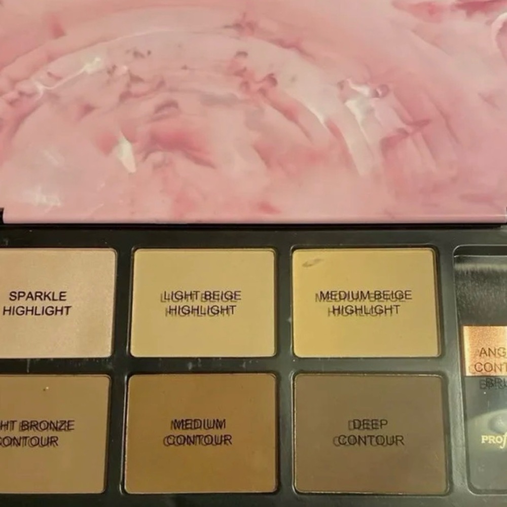 PROFUSION Cosmetics Sparkle & Shine 6 Shades Contour & Highlighter Palette